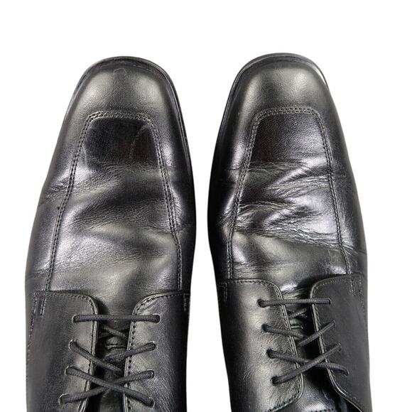 Cole Haan Shoes Mens 8.5 Oxford Classic Formal Leather Black Dress Event Lace Up main image 7